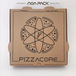 جعبه پیتزا طرح عمومی pizza core